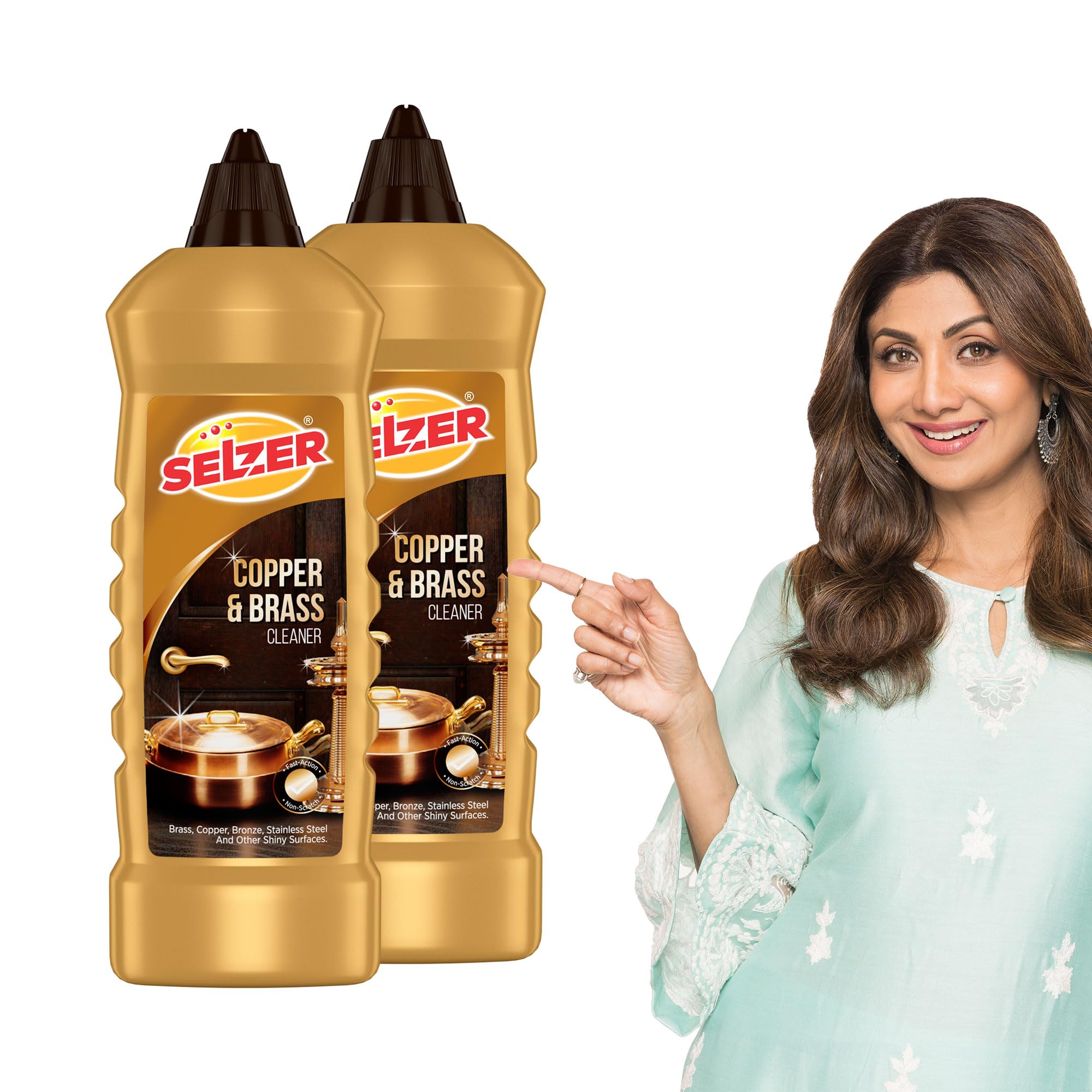 Selzer Copper, Bronze & Brass Cleaner | zero Abrasives, zero